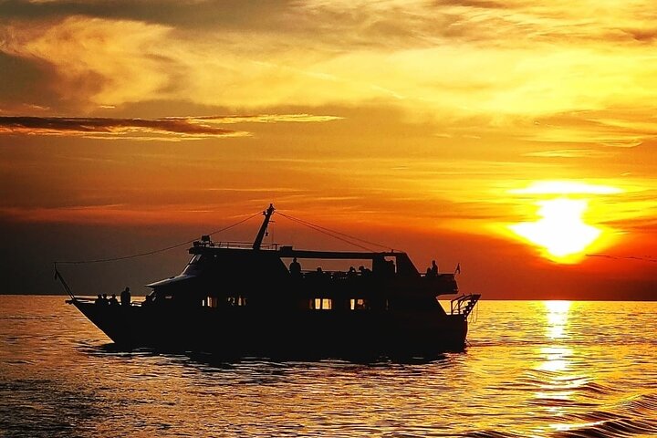 Dolphin Watching & Sunset Boat Tour With Drinks & optional Dinner