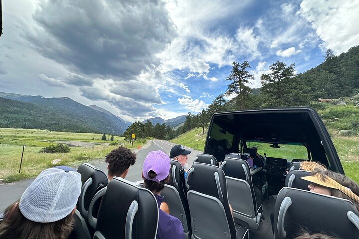 Retractable Glass Top Tour in Rocky Mountain National Park