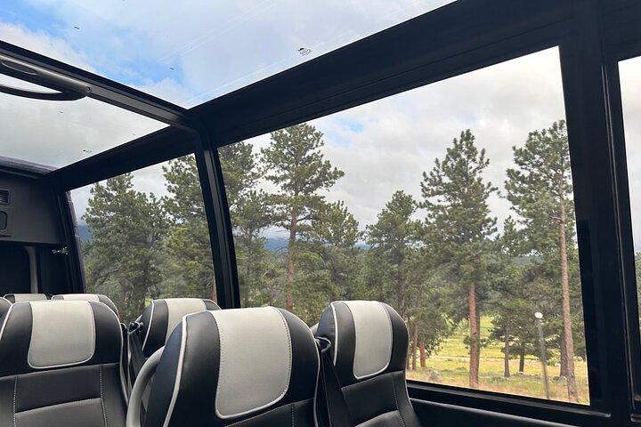 Retractable Glass Top Tour in Rocky Mountain National Park
