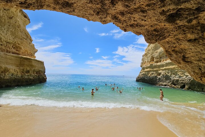 From Faro: Visit Benagil Cave, Marinha Beach, Algar Seco & More