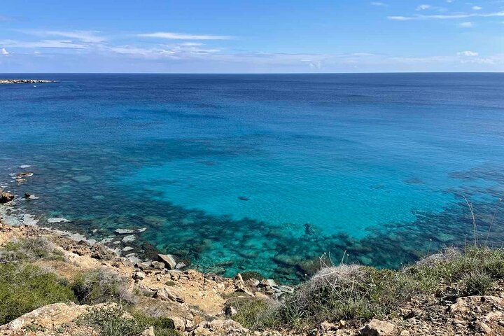 From Larnaca - Cape Greko, Sea Caves, Bridge of Love (Group of 5)