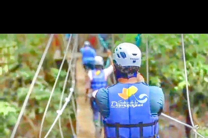 AMBER COVE-TAINO BAY 5 Zip Lines 7 Waterfalls + Locale Food