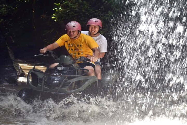 Ubud Bali ATV Kuber Through Waterfall & Long Tunnel