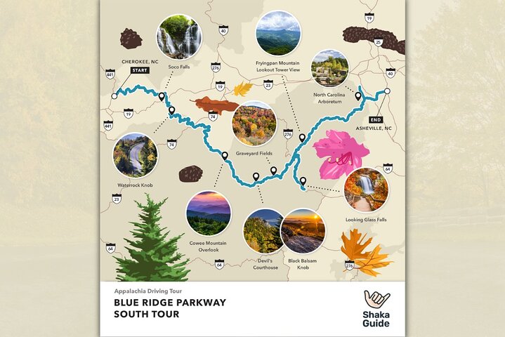Blue Ridge Parkway Self-Guided Audio Tour Bundle