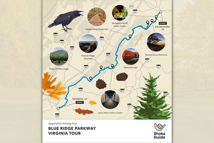 Blue Ridge Parkway Virginia Self-Guided Audio Tour