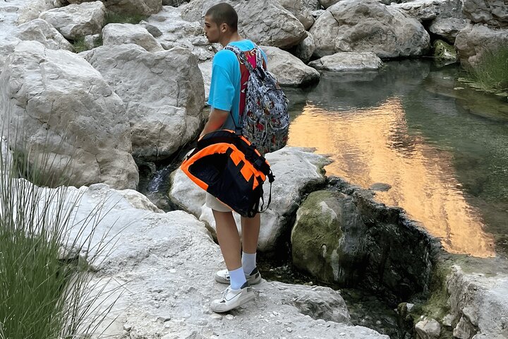 Wadi Shab and Bimmah Sinkhole Group Full Day Tour