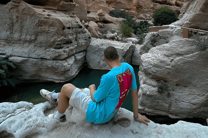 Wadi Shab and Bimmah Sinkhole Group Full Day Tour