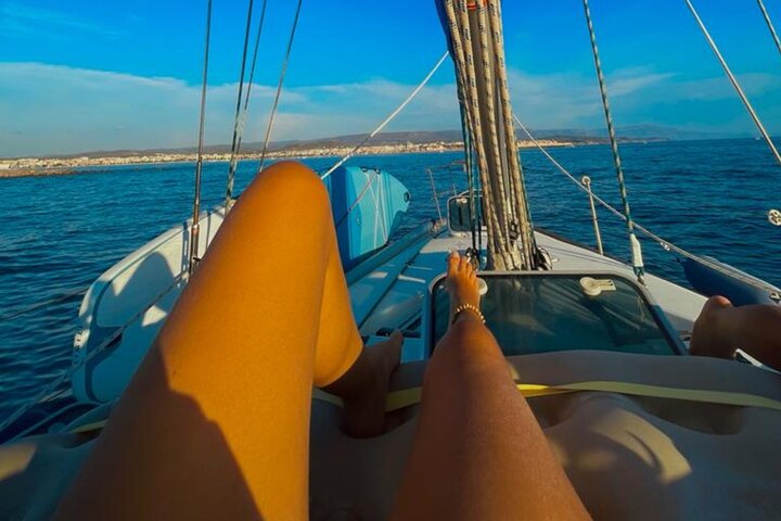 Sailing tour with PAG (AUDIOGUIDE) and typical Sardinian cuisine