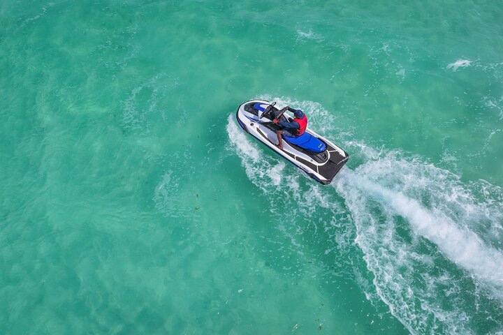 Jet Ski Adventure in Crystal Waters of Turks and Caicos