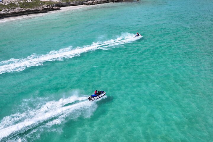 Jet Ski Adventure in Crystal Waters of Turks and Caicos
