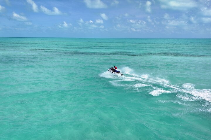 Jet Ski Adventure in Crystal Waters of Turks and Caicos