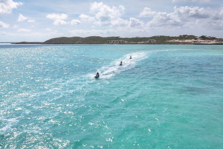 Jet Ski Adventure in Crystal Waters of Turks and Caicos