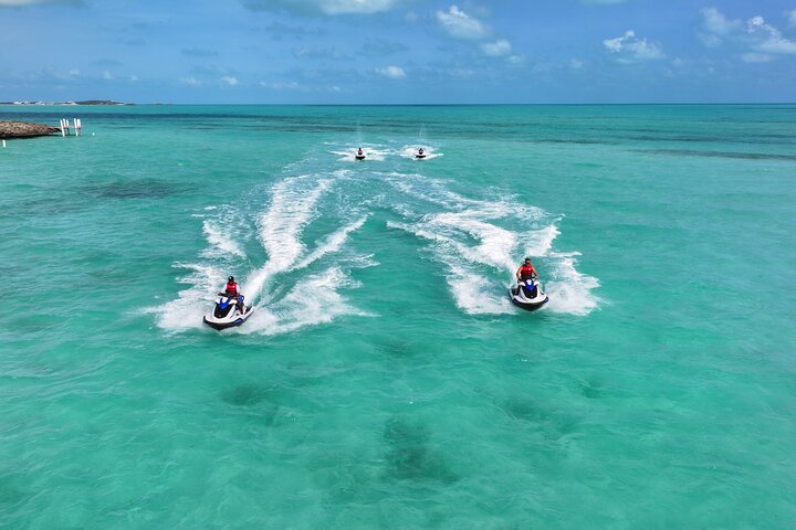 Jet Ski Adventure in Crystal Waters of Turks and Caicos