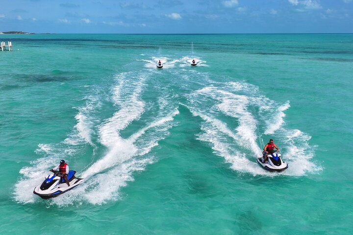 Jet Ski Adventure in Crystal Waters of Turks and Caicos