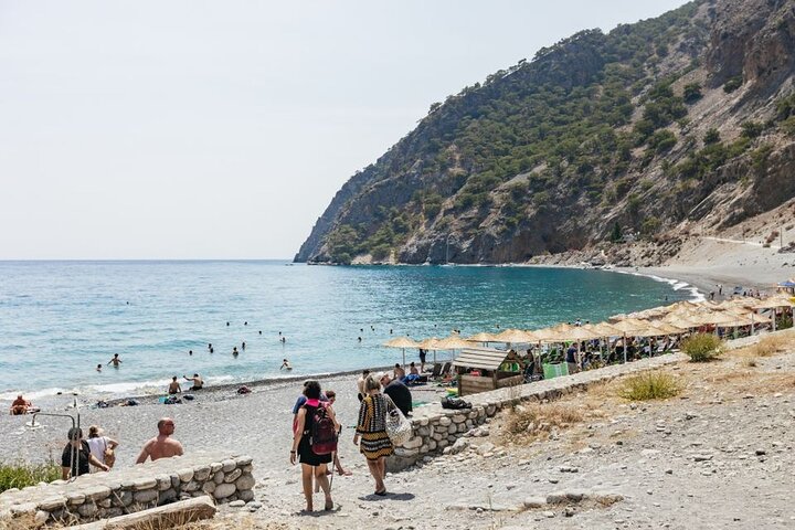 Crete : Samaria Easy way Gorge from Sfakia with Private Transfer