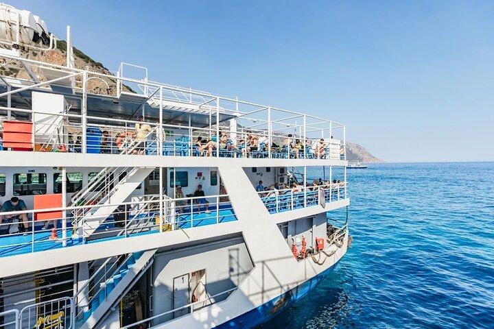 Crete : Samaria Easy way Gorge from Sfakia with Private Transfer