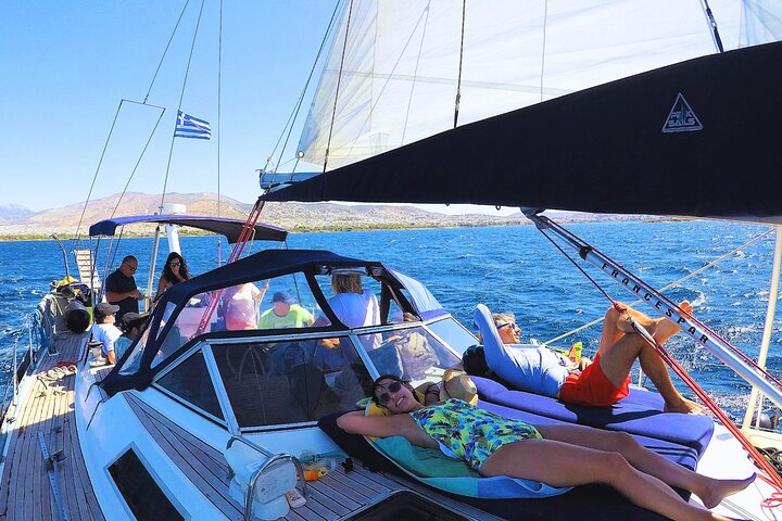 Kos: Small Group Full-Day Sailing Boat Trip, Meals, Drinks & Swim