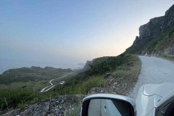 West Salalah Tour - Caribbean of Orient - Fazayah Beach with City