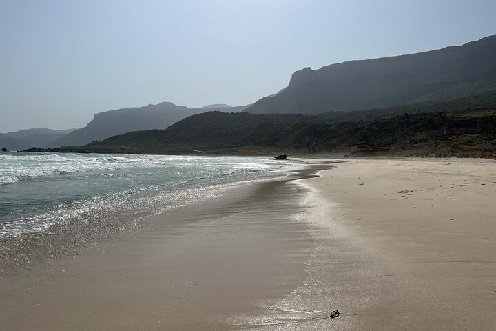 West Salalah Tour - Caribbean of Orient - Fazayah Beach with City