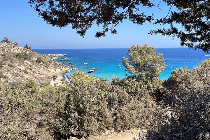 From Larnaca - Cape Greko, Sea Caves, Bridge of Love (Group of 5)
