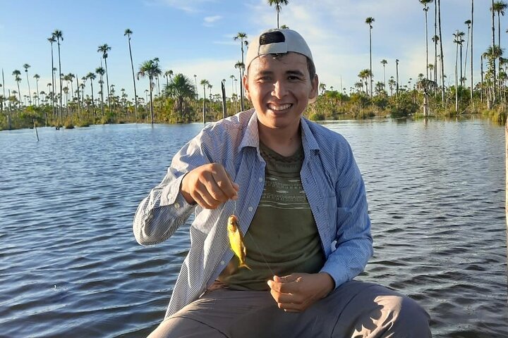 Fishing for Piranhas in Lake Yacumama