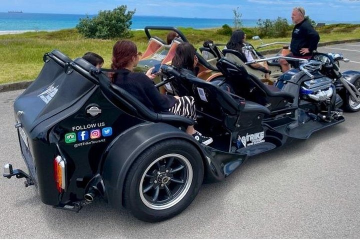 TAURANGA SHORE EXCURSION: Epic 25 min V8 Trike Tour (Tauranga)