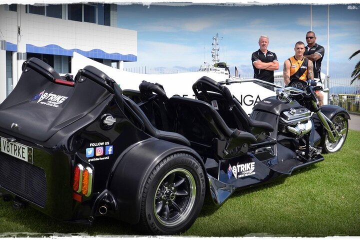 TAURANGA SHORE EXCURSION: Epic 25 min V8 Trike Tour (Tauranga)
