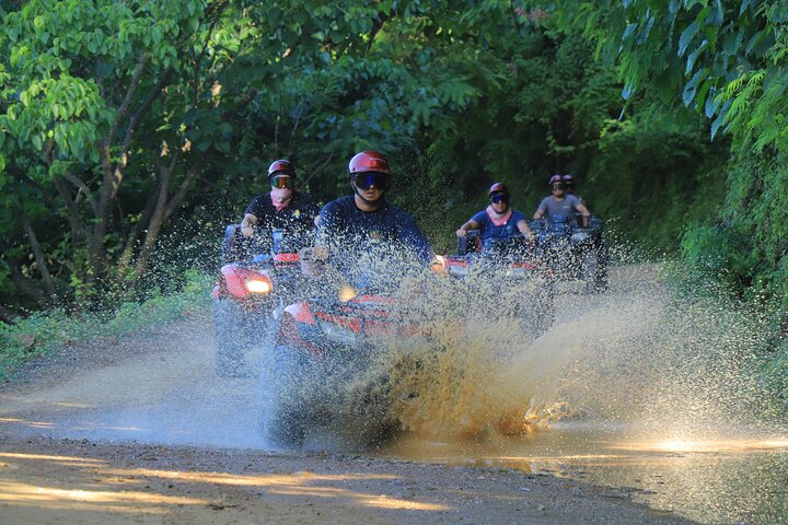 Private ATV tour with waterfall and Tequila tasting