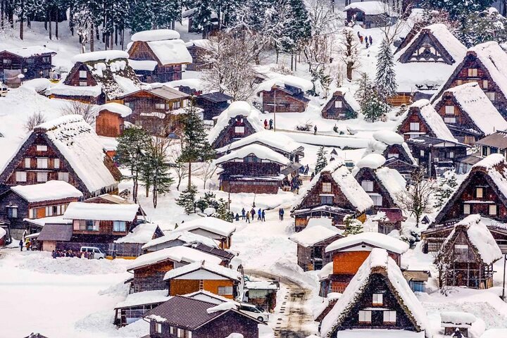 1 Day Private Charter Tour to Shirakawa-go & Takayama