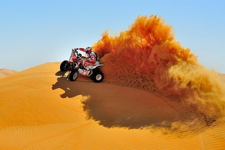 Doha Desert Safari, QuadBike,Dune buggy, Sandboarding & CamelRide