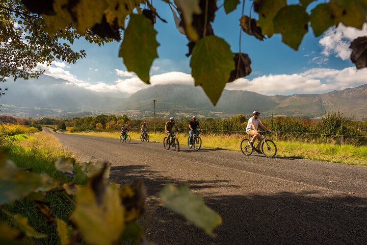Franschhoek E-bike Ride & Wine w.Lunch