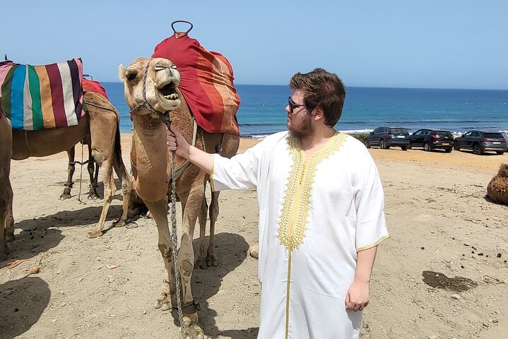 Explore Tangier: Cape Espartel, caves and camel ride.
