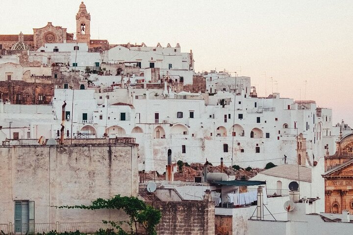From Lecce : Alberobello, Locorot., Ostuni, guided tour, 2 Testings