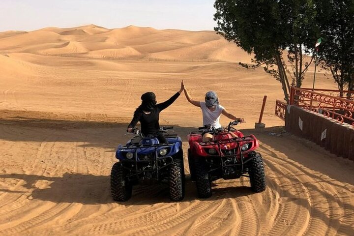 Doha:ATV,Quad or Buggy Dune Bashing,CamelRide & Sandboarding
