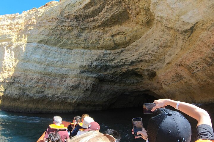 Boat trip to the caves of Benagil