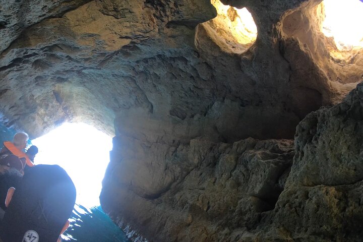 Boat trip to the caves of Benagil