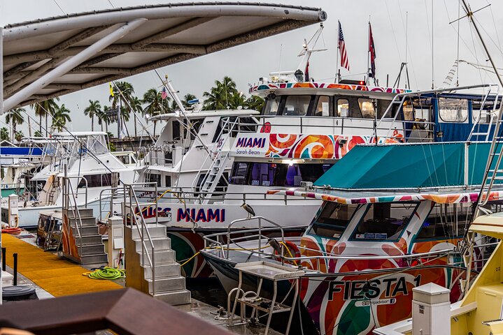 Miami Sunset and City Lights Cocktail Cruise with Open Bar
