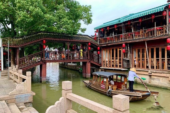 All-inclusive Half-day Private Tour To Zhujiajiao Water Town