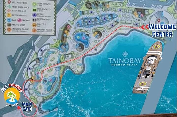 AMBER COVE-TAINO BAY 5 Zip Lines 7 Waterfalls + Locale Food