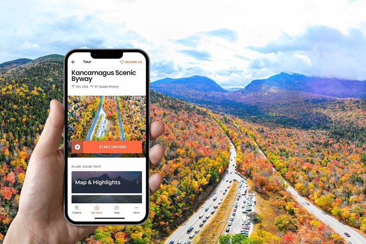 Self-Guided Audio Driving Tour in Kancamagus Highway