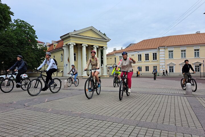 Bike Tour of Vilnius Highlights "Iconic Landmarks & Hidden Gems"