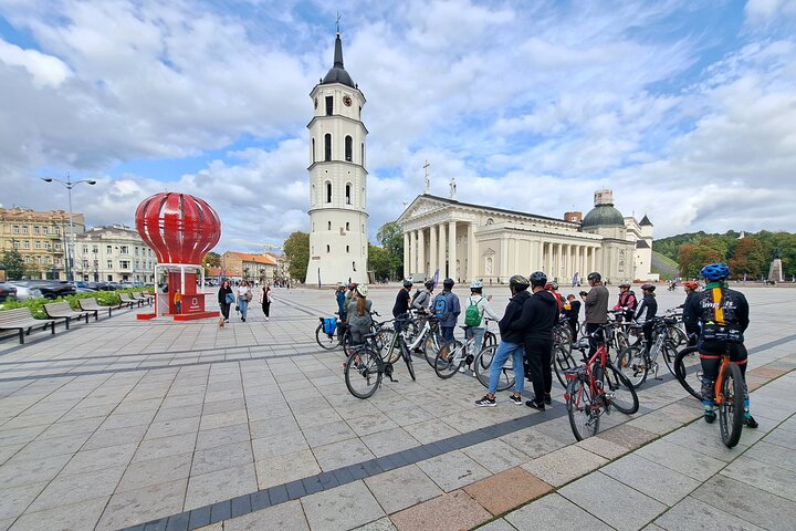 Bike Tour of Vilnius Highlights "Iconic Landmarks & Hidden Gems"