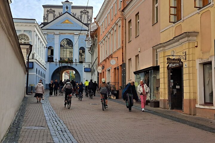 Bike Tour of Vilnius Highlights "Iconic Landmarks & Hidden Gems"