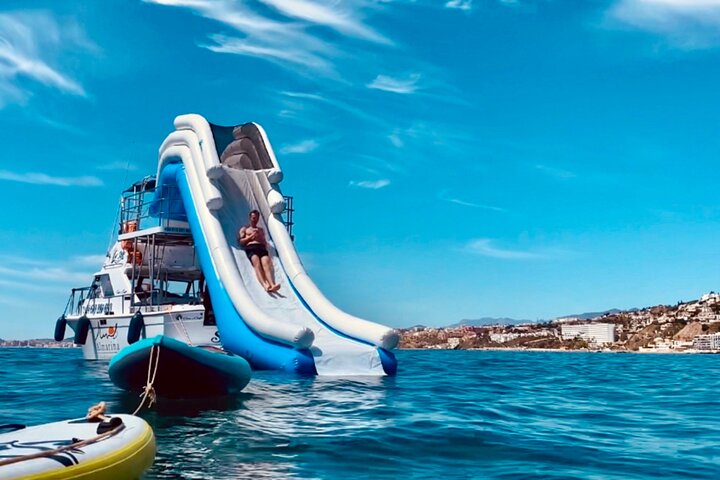 Boat Tour with Snorkeling, Slide, Lunch and Pick Up
