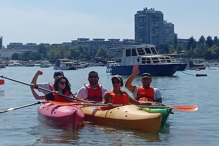 Self-guided kayak tour in Belgrade