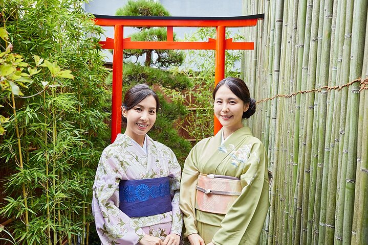 Kimono Tea Ceremony at Tokyo, Asakusa Maikoya
