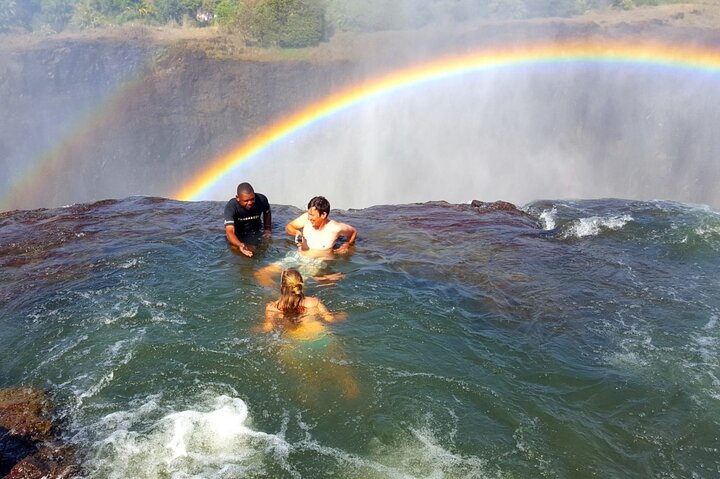 Devil's Pool above the Victoria Falls