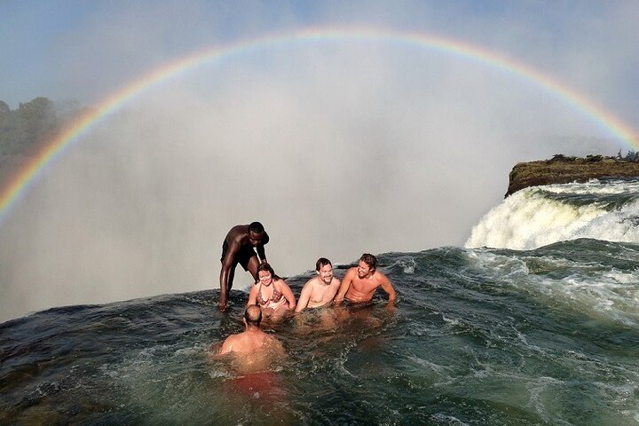 Devil's Pool above the Victoria Falls