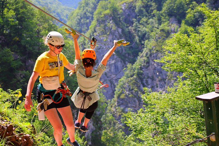 Bovec Zipline - canyon Ucja - the longest zipline in Europe