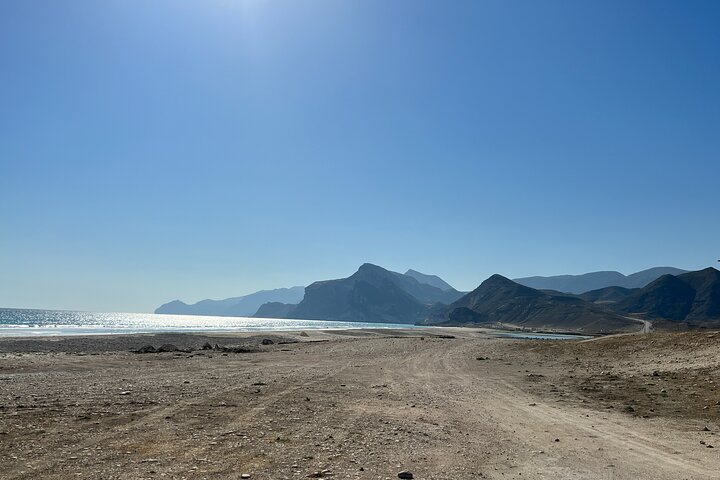 West Salalah Tour - Caribbean of Orient - Fazayah Beach with City